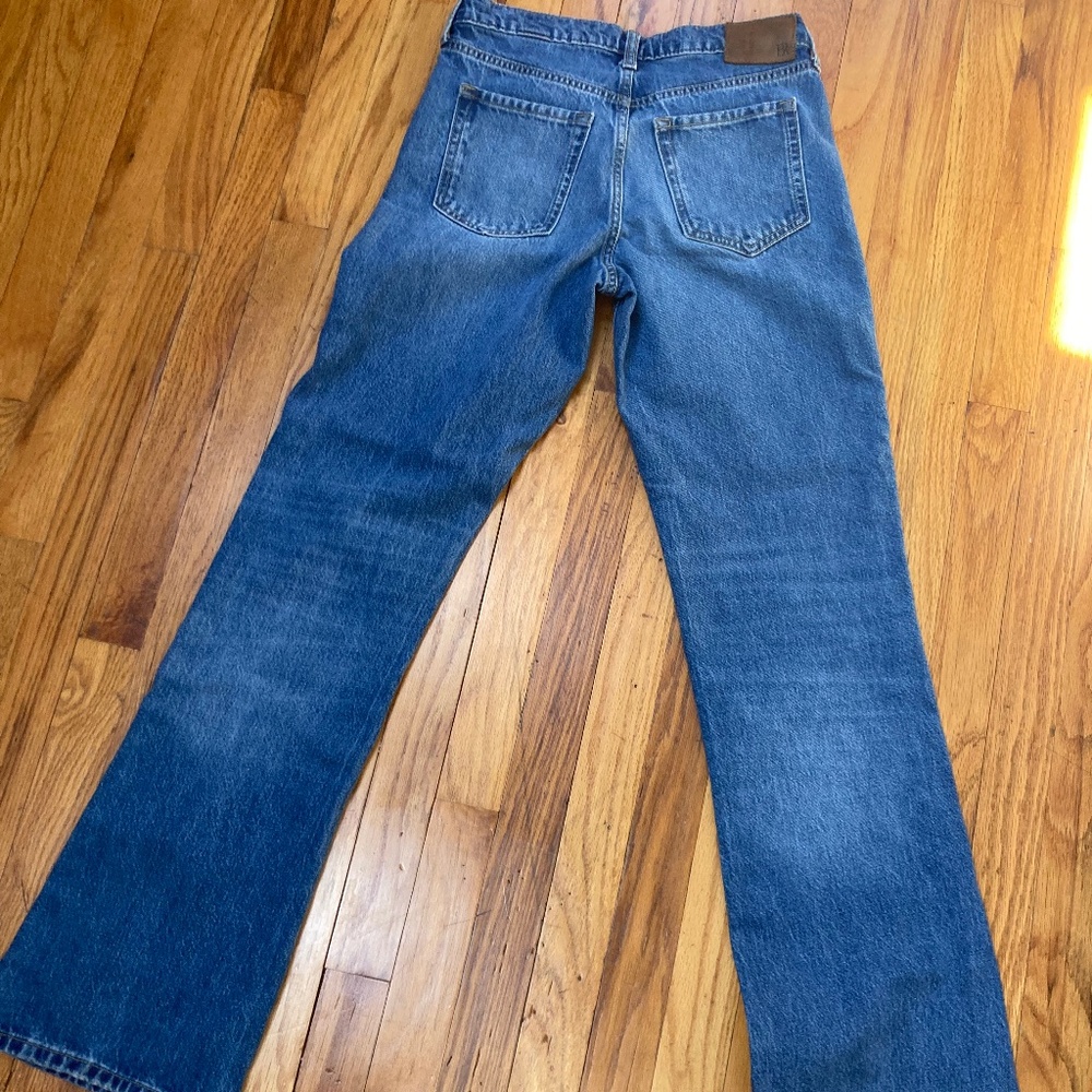 Banana Republic High Rise Relaxed Boot Cut Jean 26 Long Dark Rinse - Picture 10 of 10